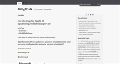 Desktop Screenshot of billigpc.dk